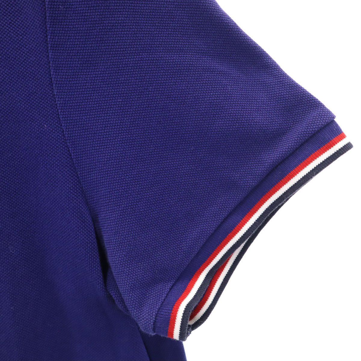 MONCLER モンクレール 半袖 MAGLIA ポロシャツ S 青紫 メンズ