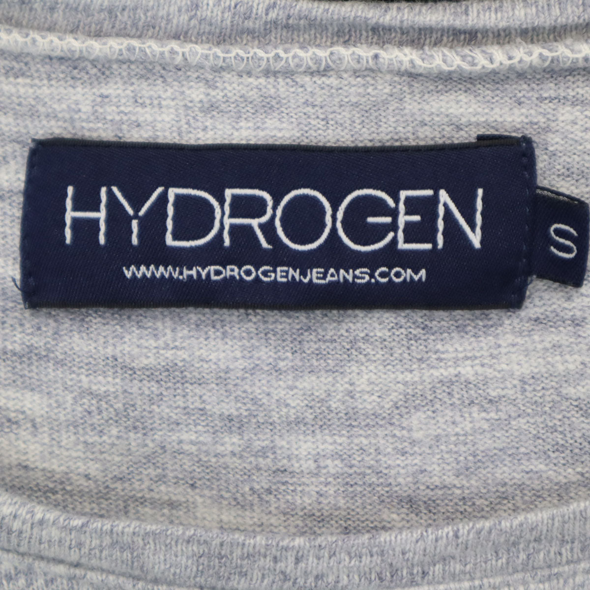 HYDROGEN ハイドロゲン イタリア製 スカル 半袖 Tシャツ S グレー レディース