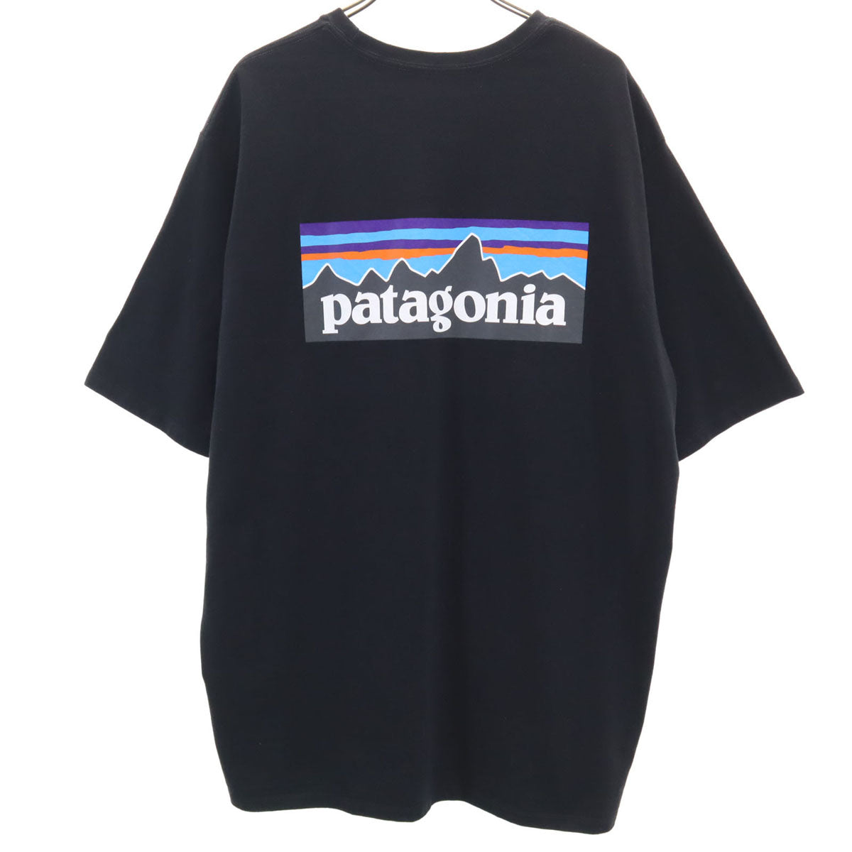 patagonia パタゴニア バックロゴ 半袖 レスポンシビリティー Tシャツ XL ブラック 38504SP20 アウトドア メンズ