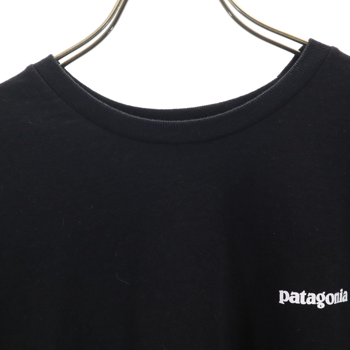 patagonia パタゴニア バックロゴ 半袖 レスポンシビリティー Tシャツ XL ブラック 38504SP20 アウトドア メンズ