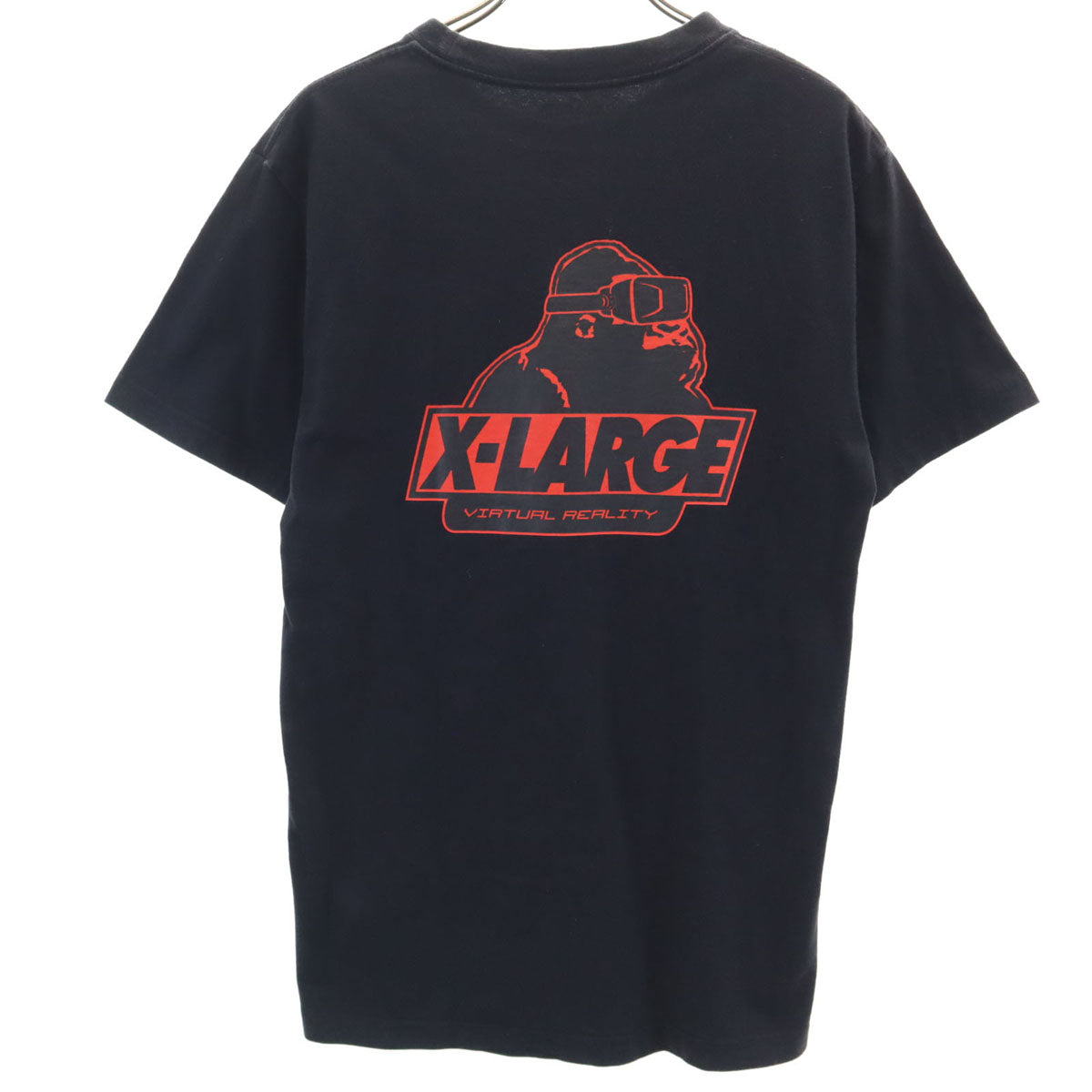 XLARGE エクストララージ バックロゴ 半袖 Tシャツ S ブラック メンズ