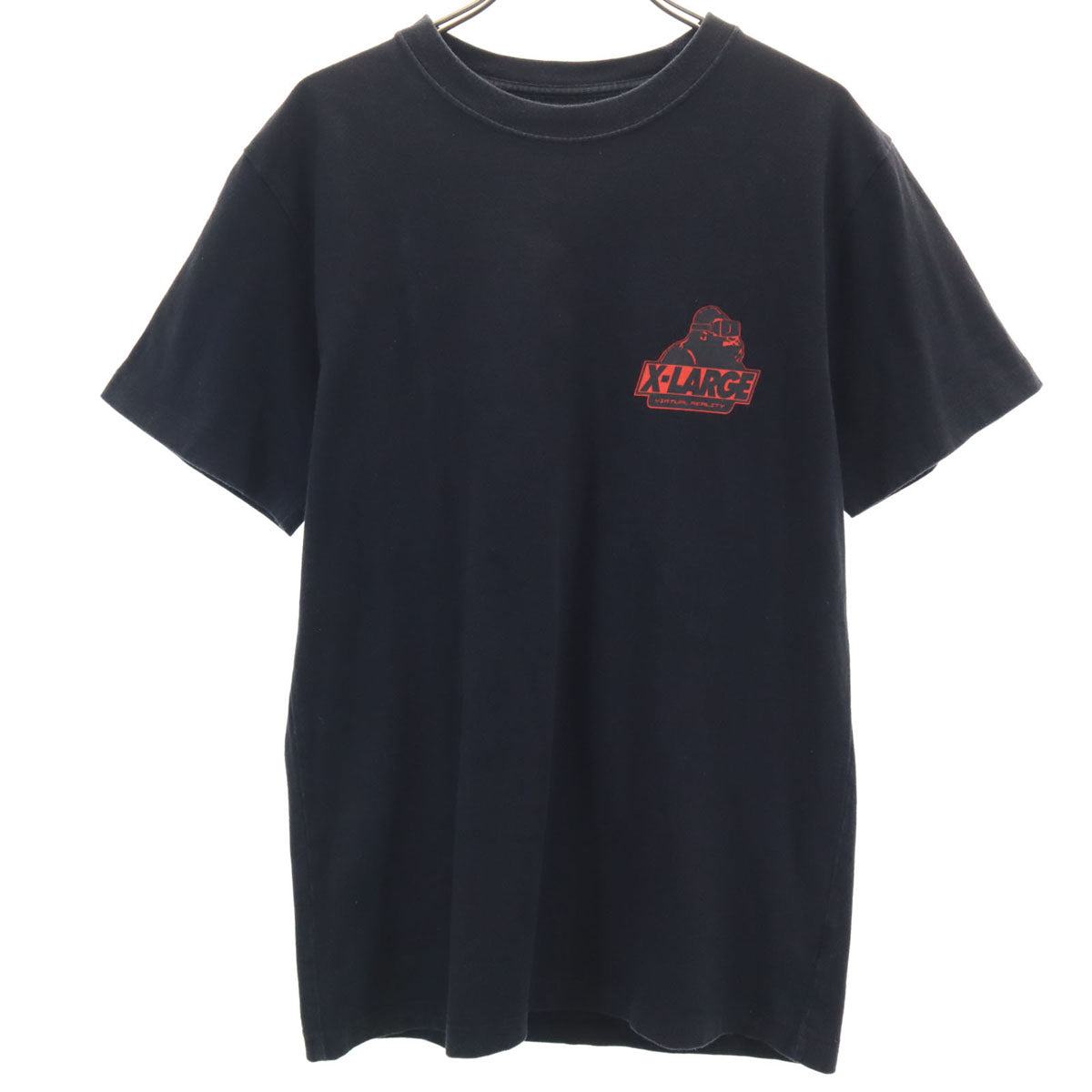 XLARGE エクストララージ バックロゴ 半袖 Tシャツ S ブラック メンズ