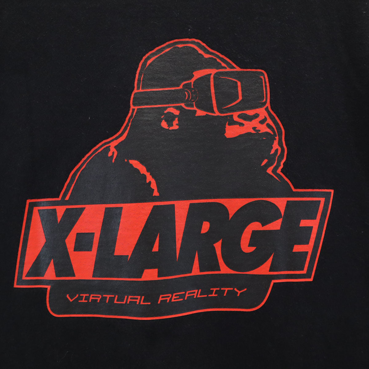XLARGE エクストララージ バックロゴ 半袖 Tシャツ S ブラック メンズ