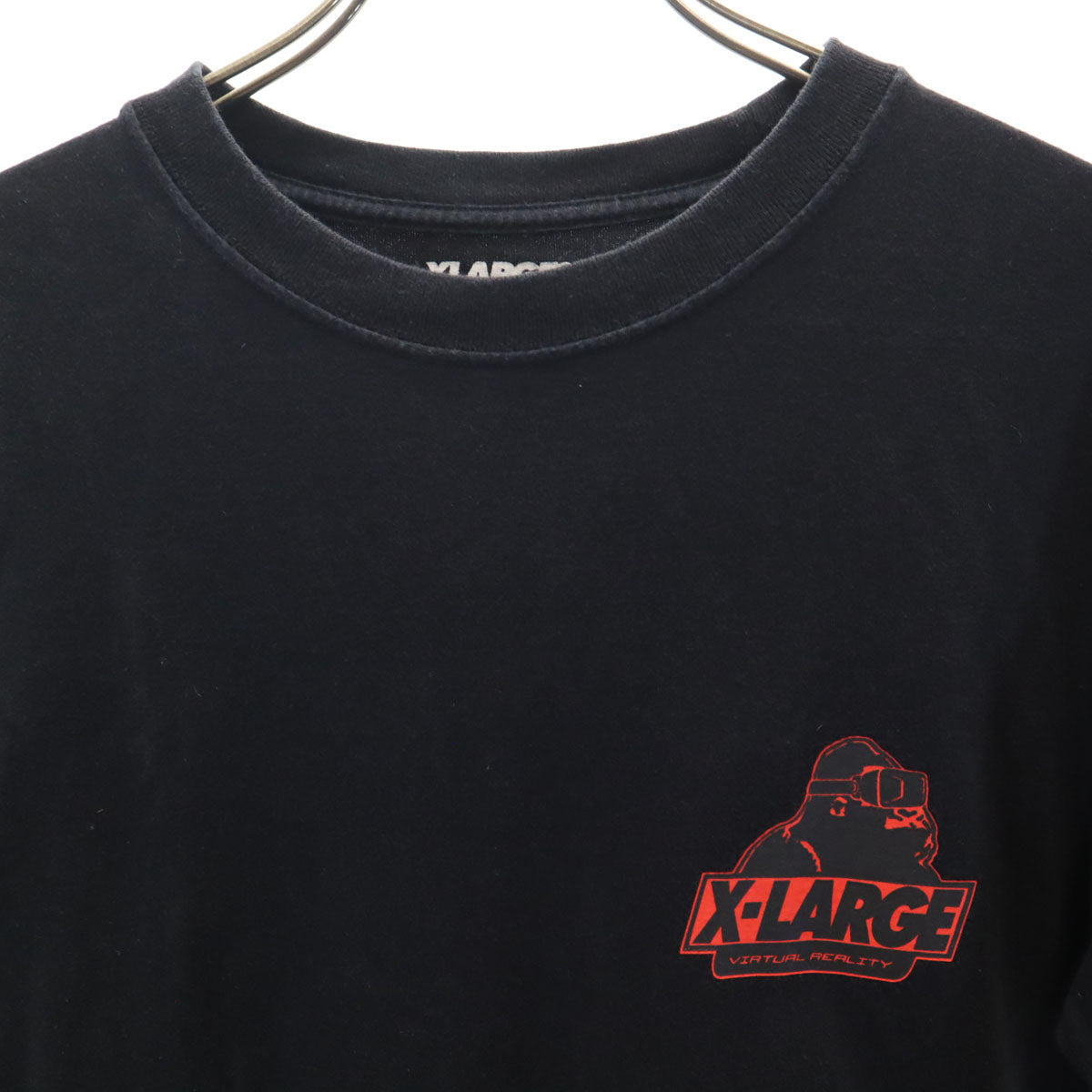 XLARGE エクストララージ バックロゴ 半袖 Tシャツ S ブラック メンズ