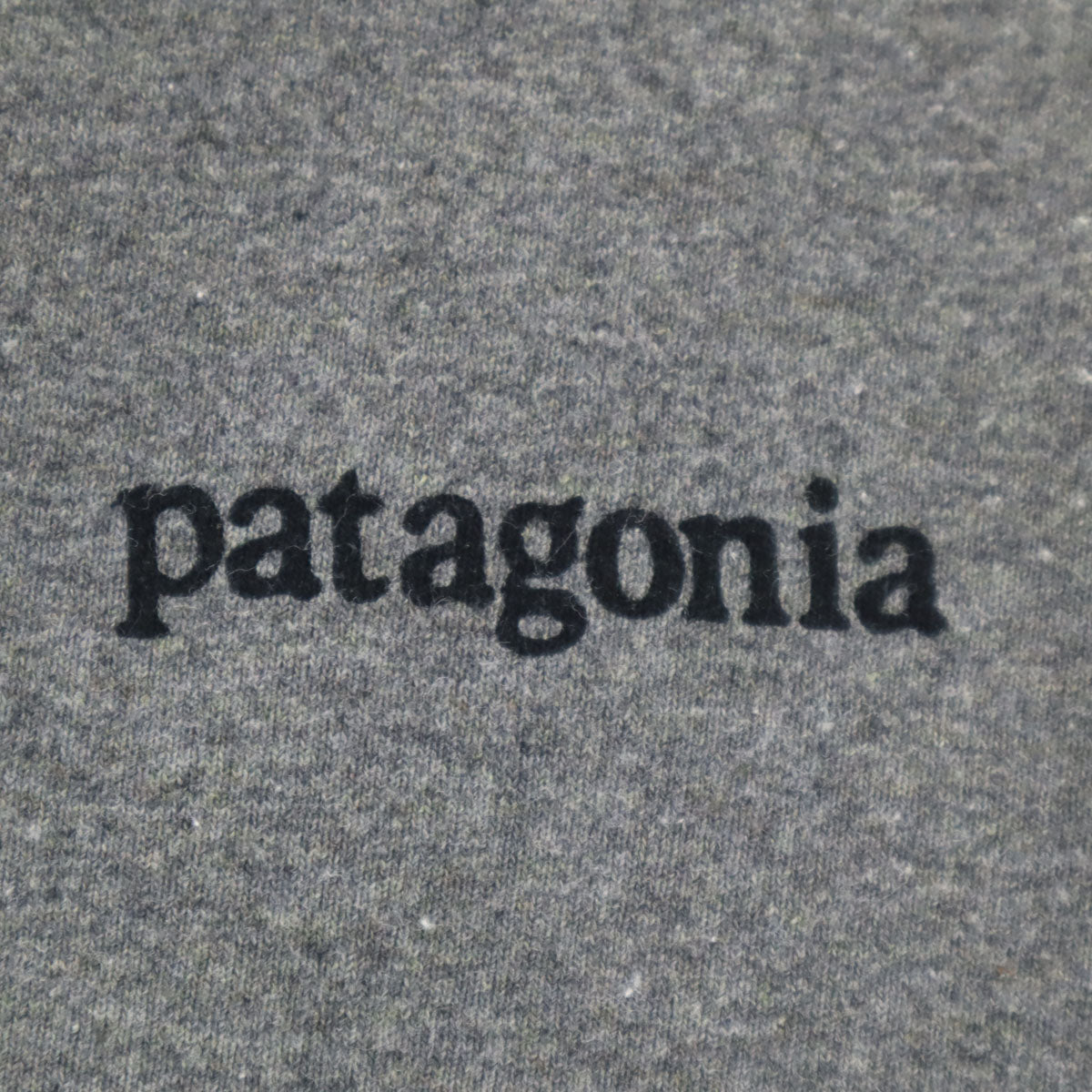 patagonia パタゴニア バックプリント 長袖 Tシャツ S グレー 38517FA20 アウトドア ロンT メンズ
