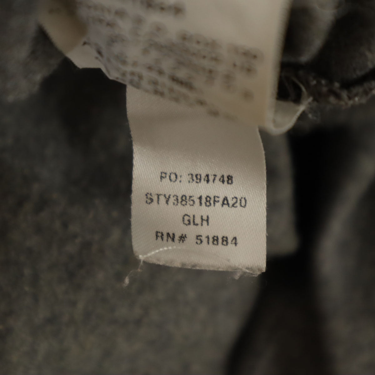 patagonia パタゴニア バックロゴ 長袖 Tシャツ S グレー 38518FA20 アウトドア ロンT メンズ