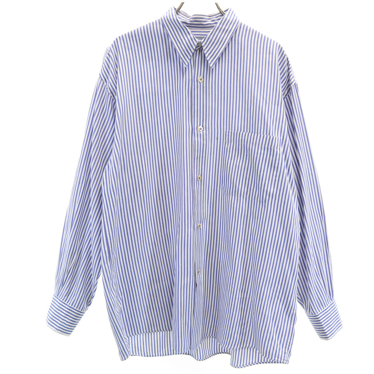 KENZO ケンゾー 90s オールド ストライプ柄 長袖 シャツ 3 ブルー メンズ