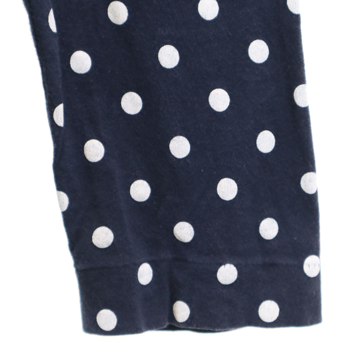 PLAY COMME des GARCONS プレイコムデギャルソン 2011年 日本製 ドット柄 長袖 Tシャツ M ネイビー ロンT メンズ