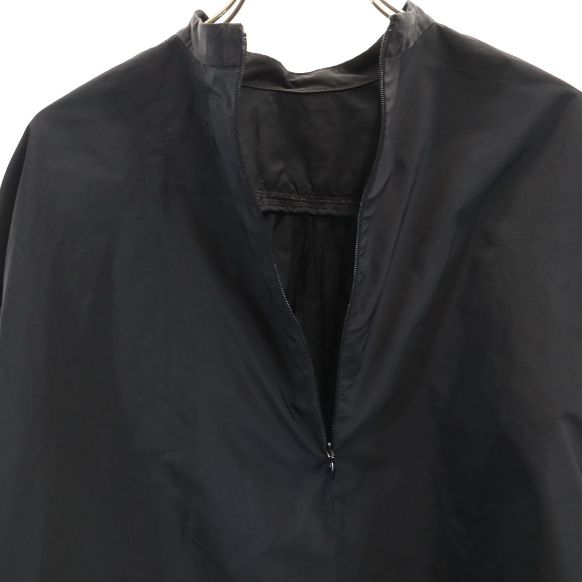 JIL SANDER ジルサンダー イタリア製 長袖 プルオーバー ブラウス 34 ブラック レディース