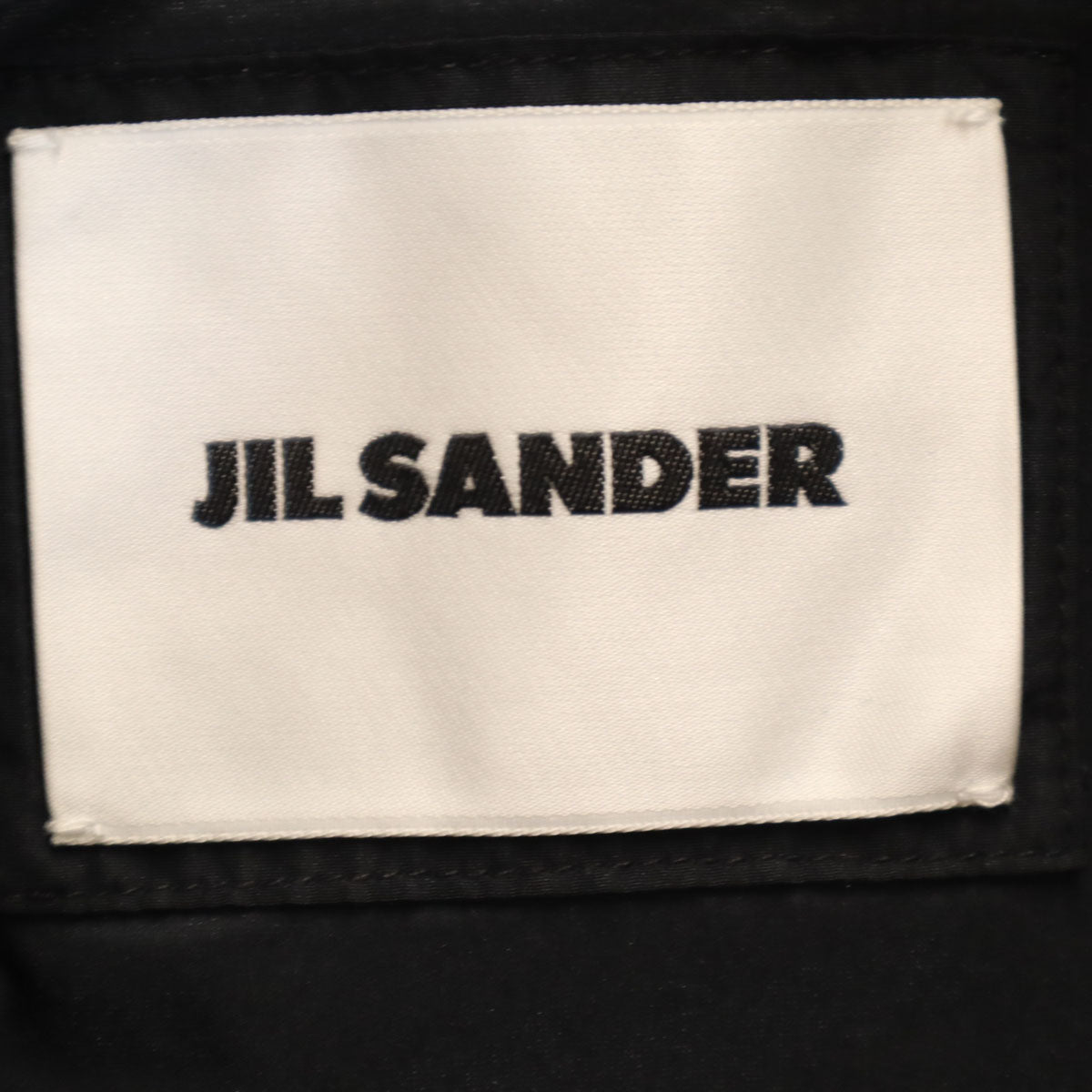 JIL SANDER ジルサンダー イタリア製 長袖 プルオーバー ブラウス 34 ブラック レディース