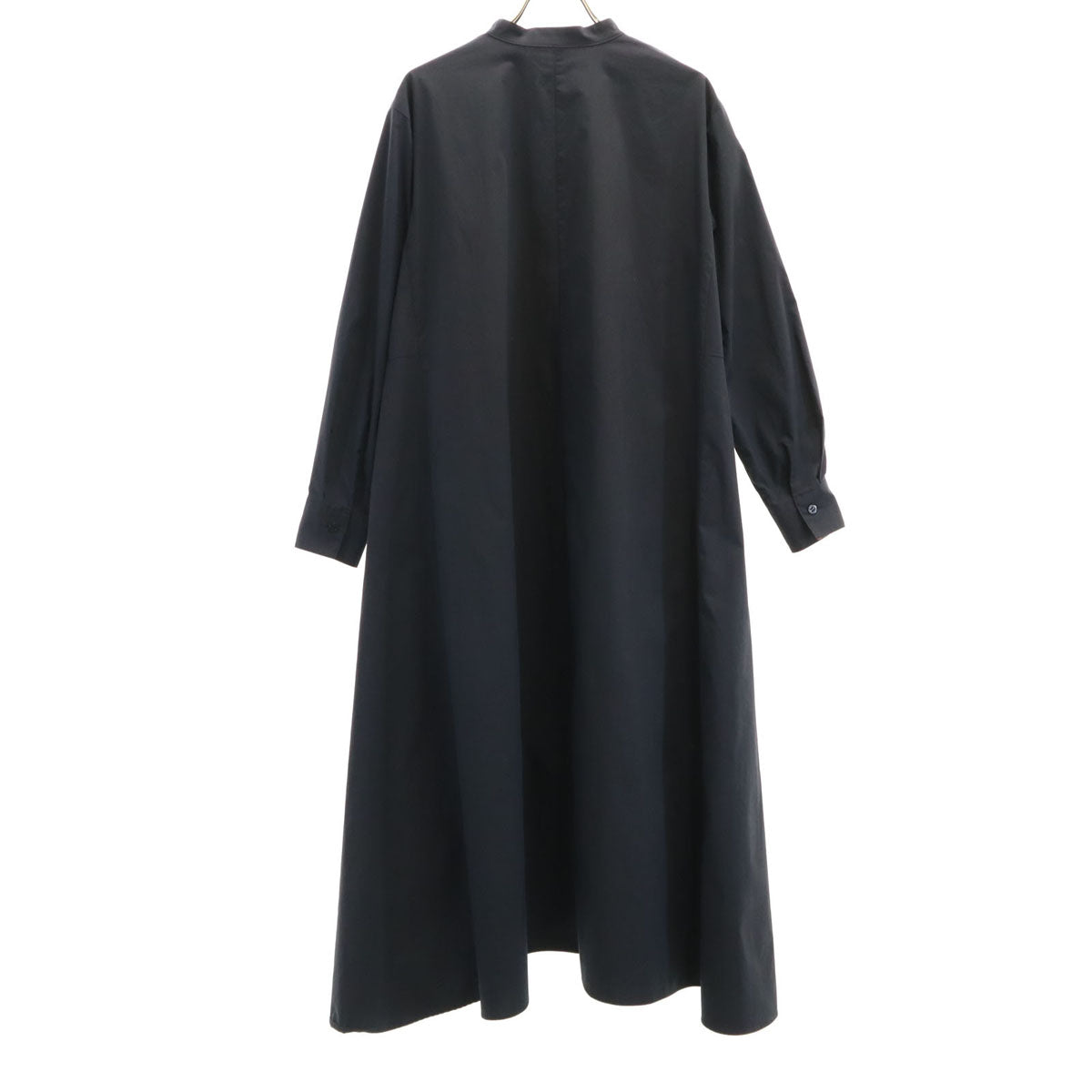 BLUE LABEL CRESTBRIDGE ブルーレーベルクレストブリッジ 長袖 シャツワンピース 36 濃紺 レディース