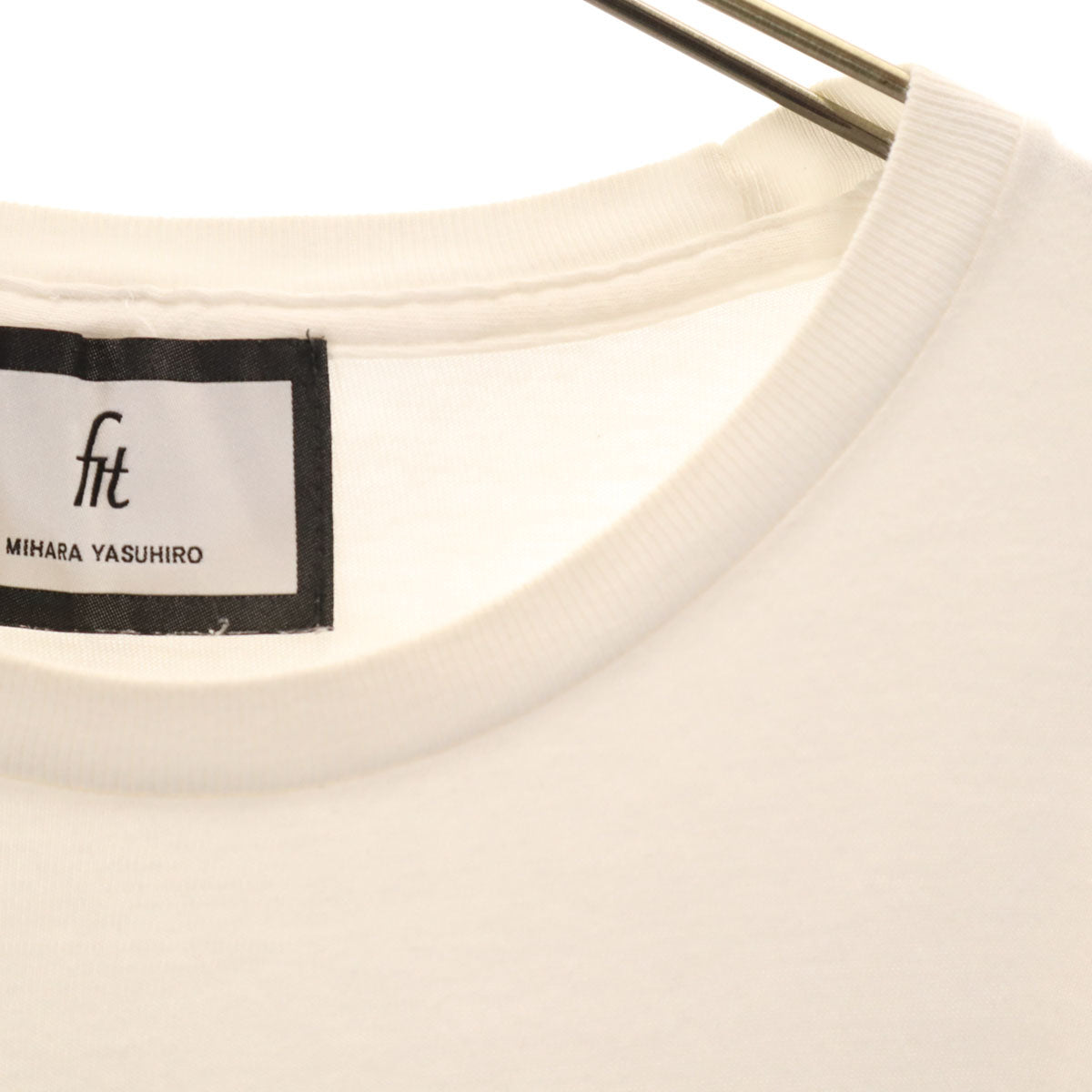 FIT MIHARA YASUHIRO フィット ミハラ ヤスヒロ 日本製 半袖 Tシャツ 48 ホワイト メンズ