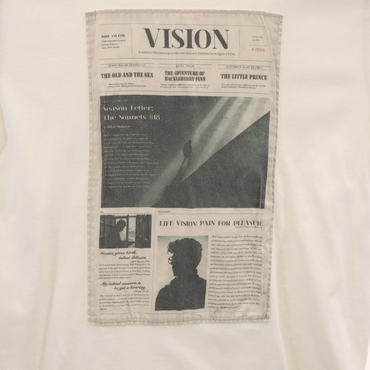 FIT MIHARA YASUHIRO フィット ミハラ ヤスヒロ 日本製 半袖 Tシャツ 48 ホワイト メンズ