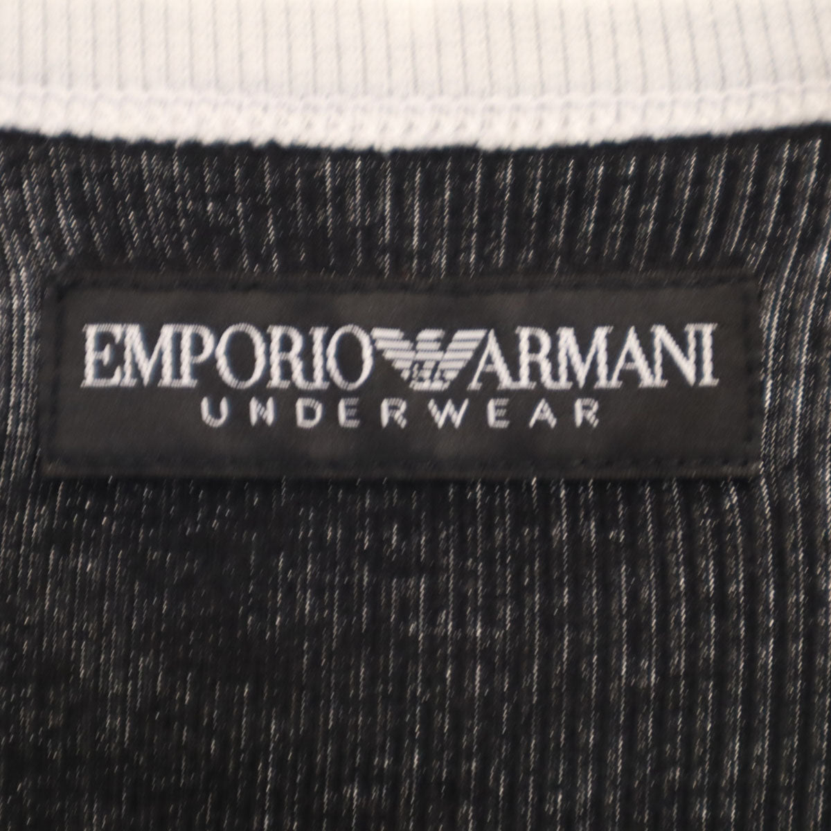 Emporio Armani エンポリオアルマーニ 半袖 Tシャツ XL ブラック UNDER WEAR レディース
