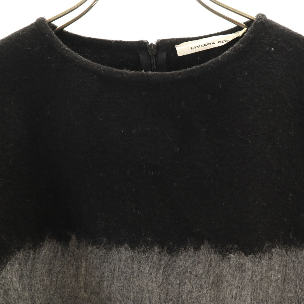 LIVIANA CONTI リビアナコンティ 長袖 セーター 40 ブラック 他 ニット レディース