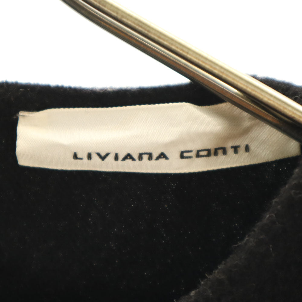 LIVIANA CONTI リビアナコンティ 長袖 セーター 40 ブラック 他 ニット レディース