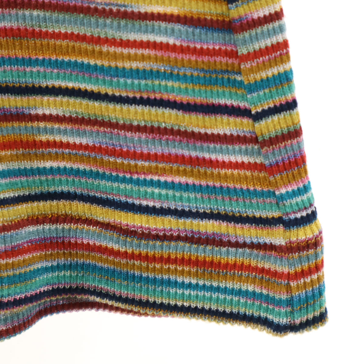 MISSONI SPORT ミッソーニスポーツ イタリア製 ボーダー柄 半袖 カットソー 46 マルチ レディース