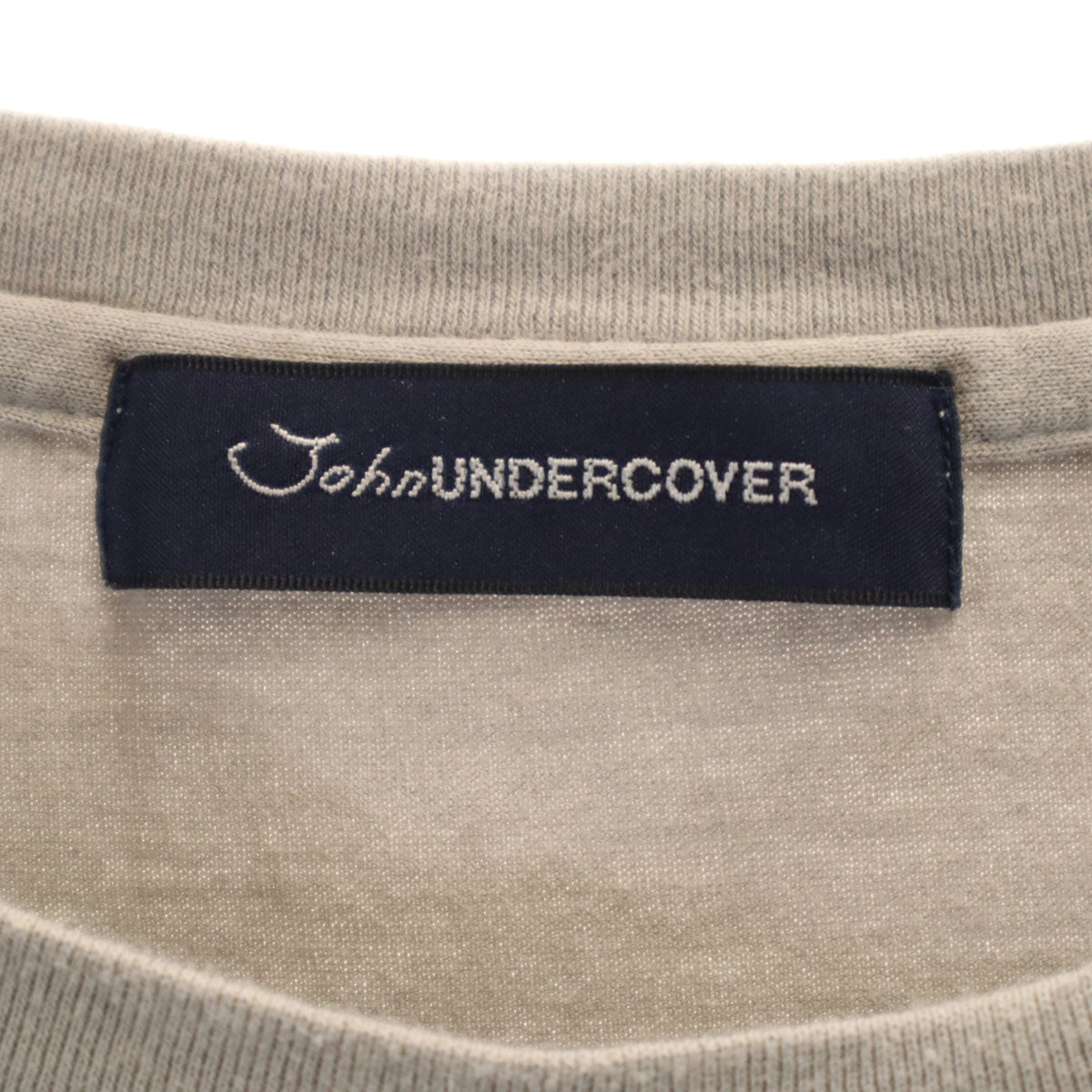 John UNDERCOVER ジョンアンダーカバー 日本製 半袖 Tシャツ 2 グレー メンズ