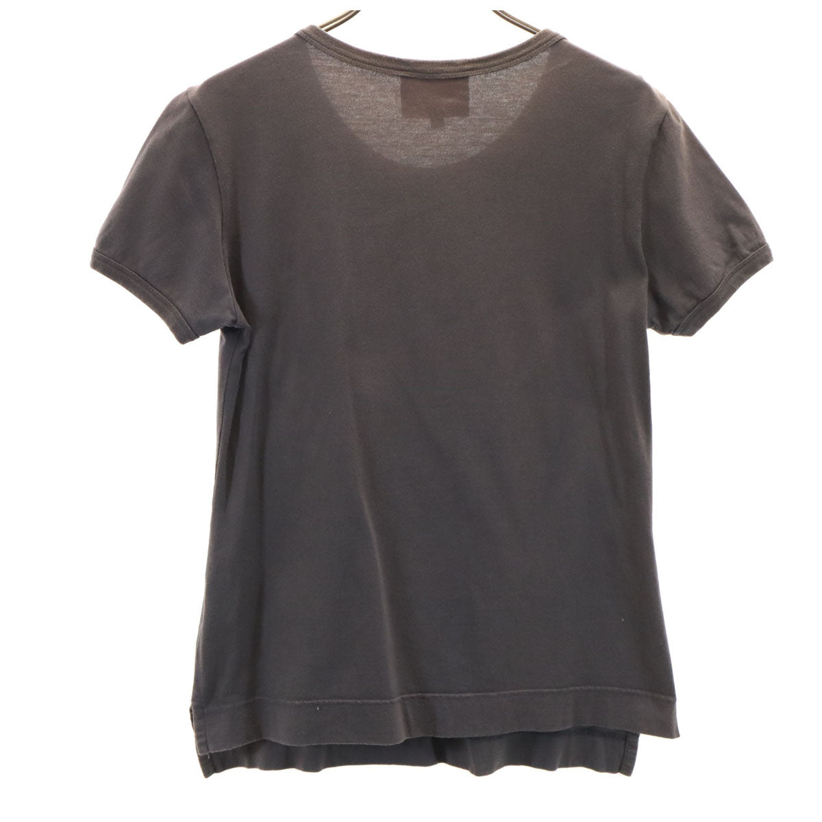 Vivienne Westwood Red Label ヴィヴィアンウエストウッド レッドレーベル 日本製 オーブ刺繍 半袖 Tシャツ 1 チャコールグレー レディース