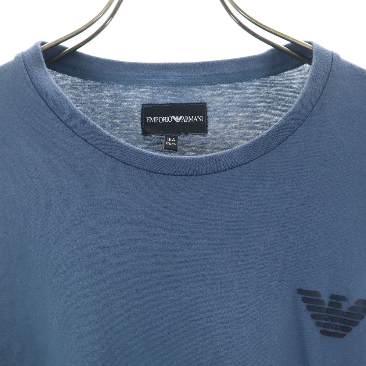 Emporio Armani エンポリオアルマーニ 長袖 Tシャツ 16A チャコールネイビー ロンT キッズ