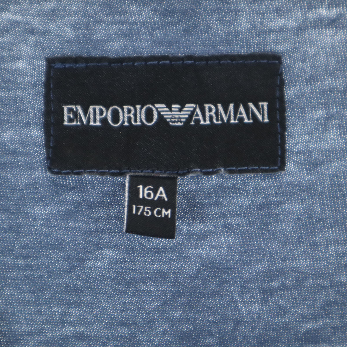 Emporio Armani エンポリオアルマーニ 長袖 Tシャツ 16A チャコールネイビー ロンT キッズ