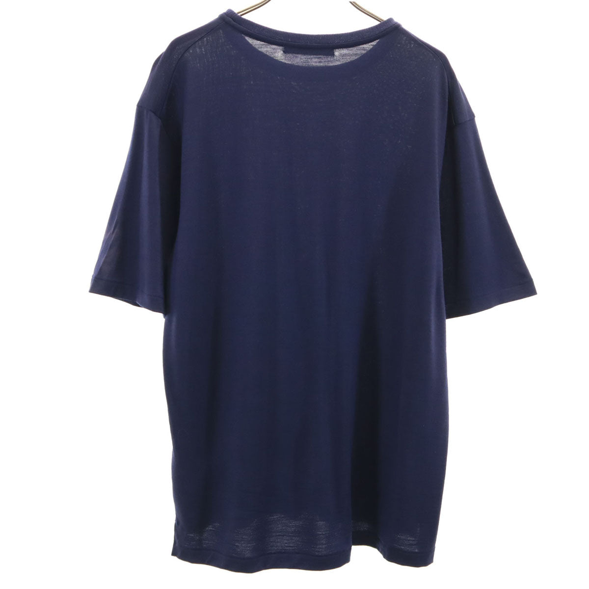 美品 semoh セモー 日本製 半袖 Tシャツ 1 ネイビー 無地 メンズ