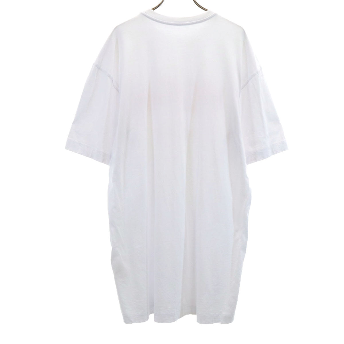 MSGM エムエスジーエム イタリア製 半袖 Tシャツ ワンピース XS ホワイト レディース