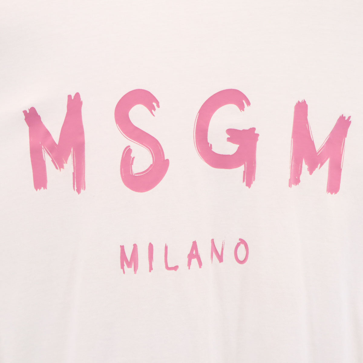 MSGM エムエスジーエム イタリア製 半袖 Tシャツ ワンピース XS ホワイト レディース
