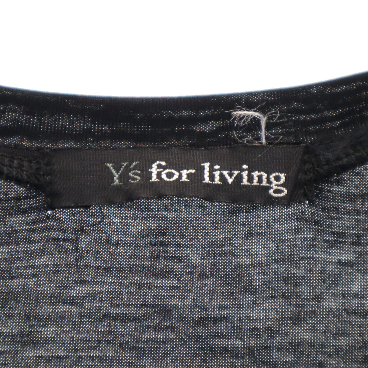 Y's for living ワイズフォーリビング ノースリーブ ワンピース ブラック ヨウジヤマモト レディース