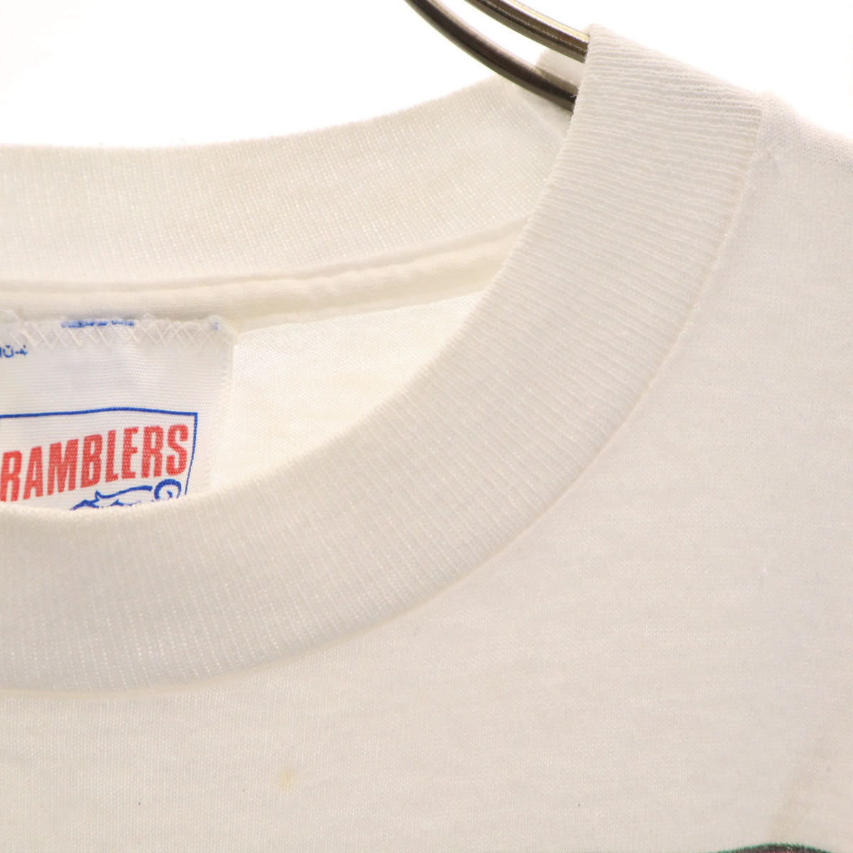 RAMBLERS ランブラーズ GEORGIA BULLDOGS 半袖 シングルステッチ Tシャツ M ホワイト メンズ