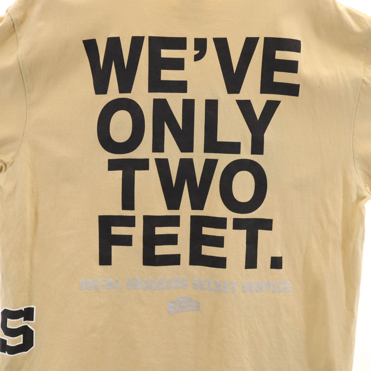THE NETWORK BUSINESS ザネットワークビジネス 半袖 Tシャツ L ベージュ メンズ