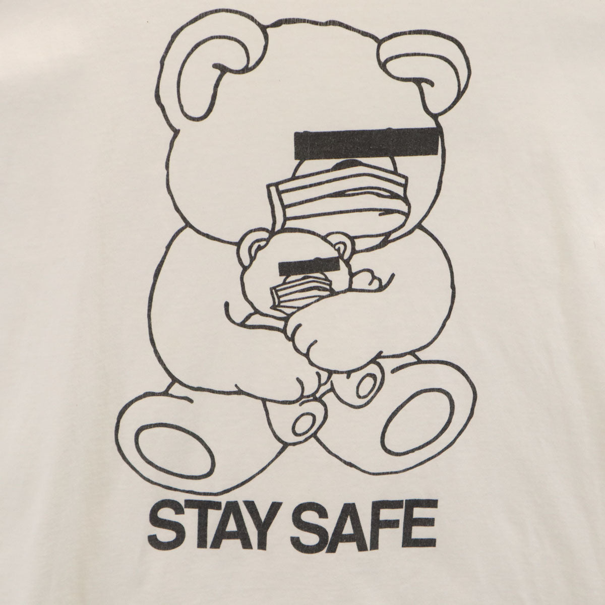 UNDERCOVER アンダーカバー STAY SAFE 半袖 Tシャツ XL ホワイト メンズ