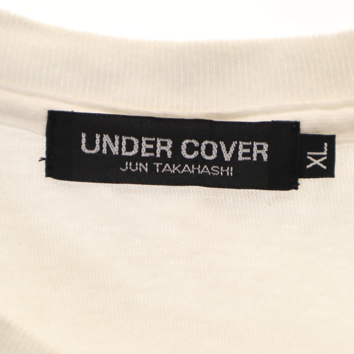 UNDERCOVER アンダーカバー STAY SAFE 半袖 Tシャツ XL ホワイト メンズ