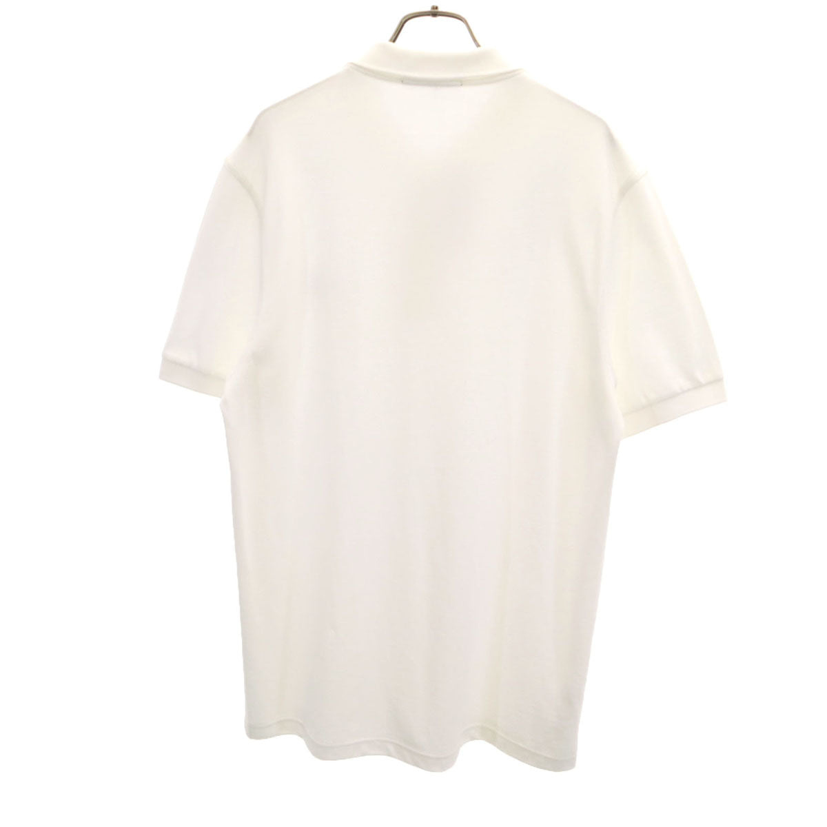 未使用 FRED PERRY フレッドペリー 半袖 ポロシャツ L ホワイト系 鹿の子地 メンズ