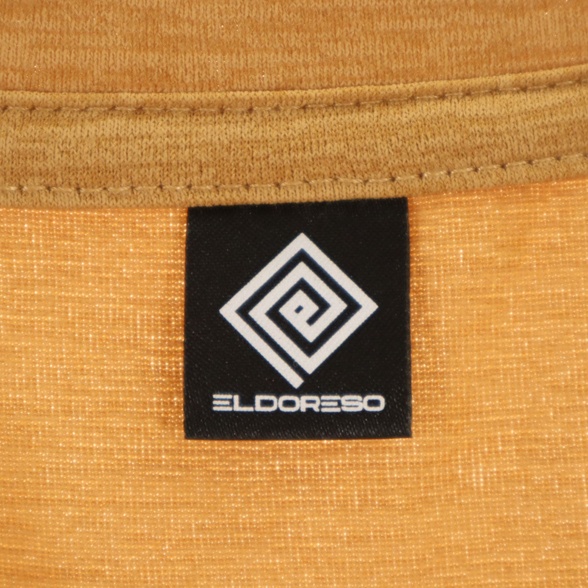 美品 ELDORESO エルドレッソ バックプリント ボーン 半袖 Tシャツ L キャメル メンズ