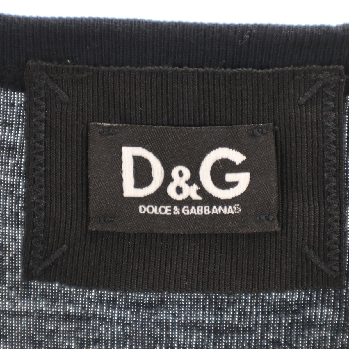 美品 D&G DOLCE&GABBANA ディーアンドジードルチェアンドガッバーナ タンクトップ S ブラック レディース