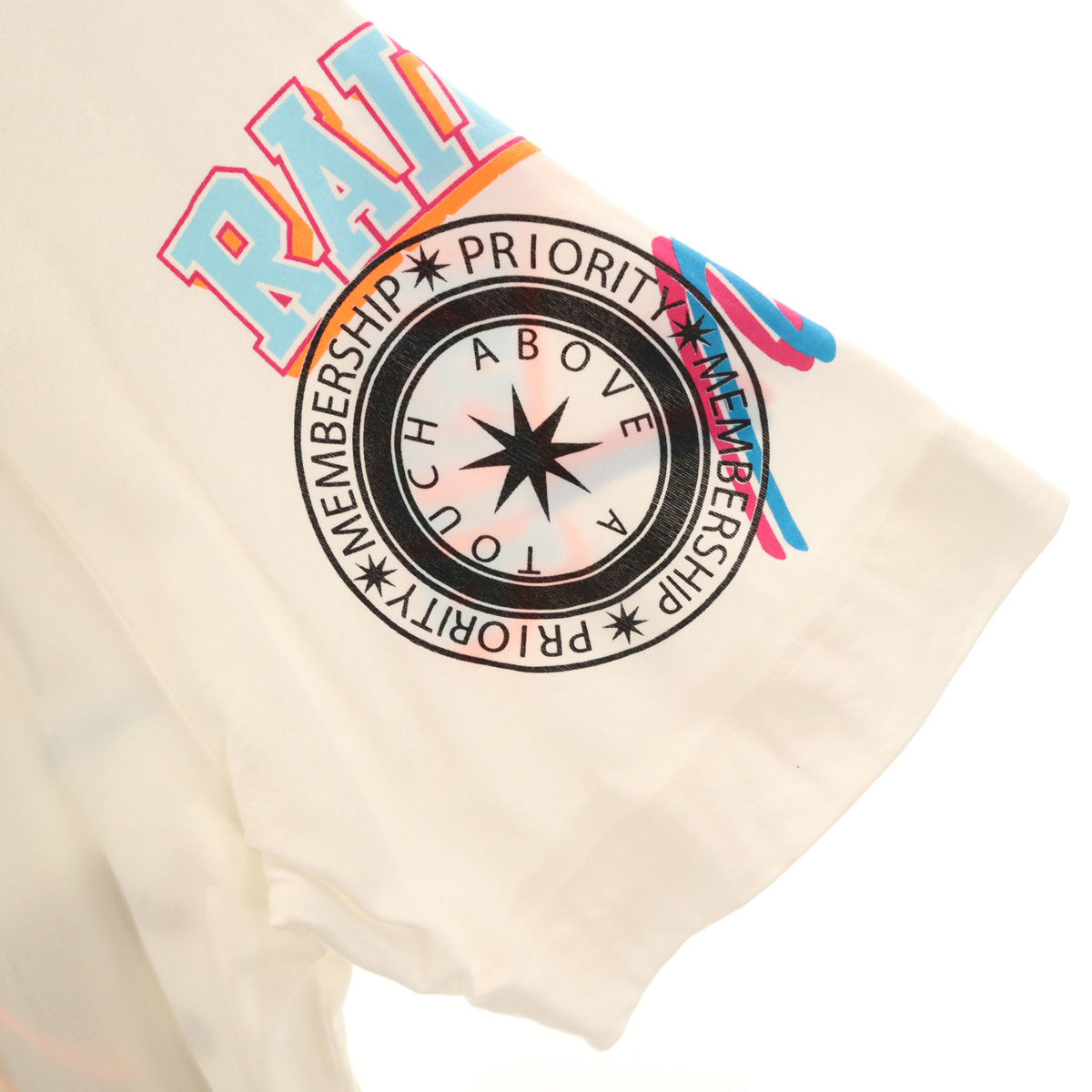 LOVEMOSCHINO ラブモスキーノ 半袖 Tシャツ ワンピース 42 ホワイト レディース