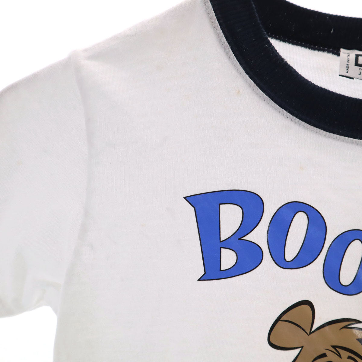 D&G DOLCE&GABBANA JUNIOR ディーアンドジードルチェアンドガッバーナ ジュニア イタリア製 BooBoo 半袖 Tシャツ 6 ホワイト キッズ