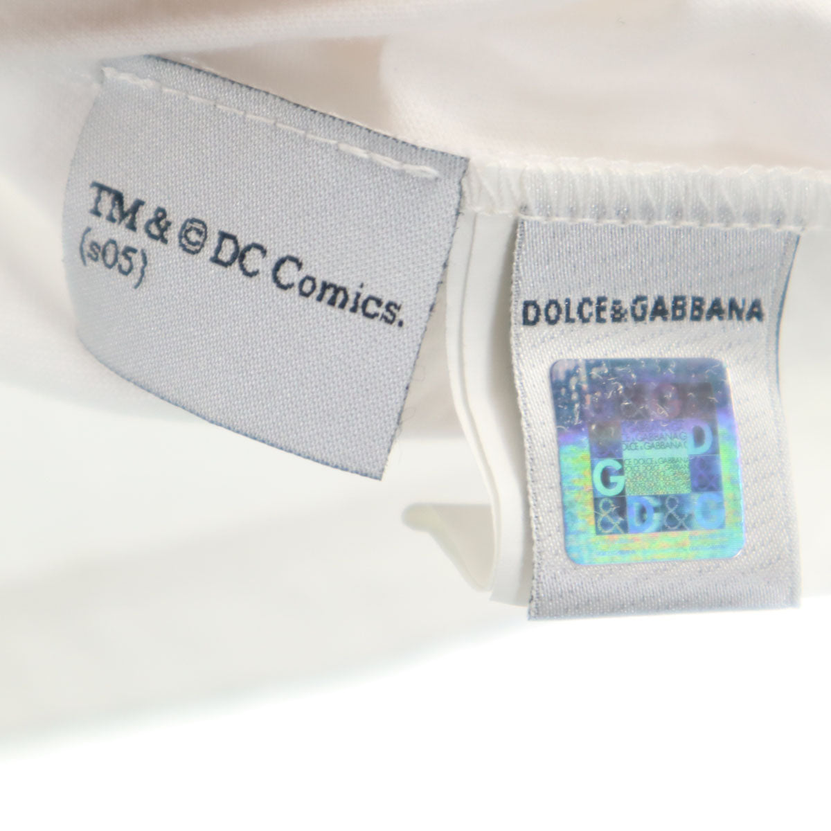 D&G DOLCE&GABBANA JUNIOR ディーアンドジードルチェアンドガッバーナ ジュニア イタリア製 BooBoo 半袖 Tシャツ 6 ホワイト キッズ
