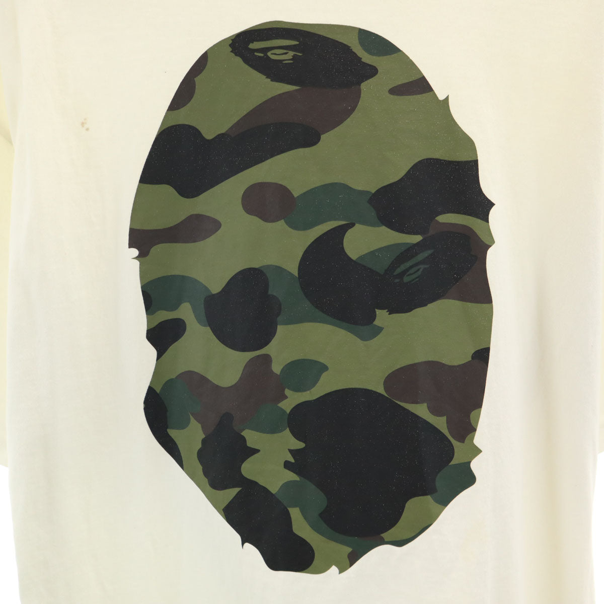 A BATHING APE アベイシングエイプ 半袖 Tシャツ 2XL ホワイト ビッグサイズ メンズ