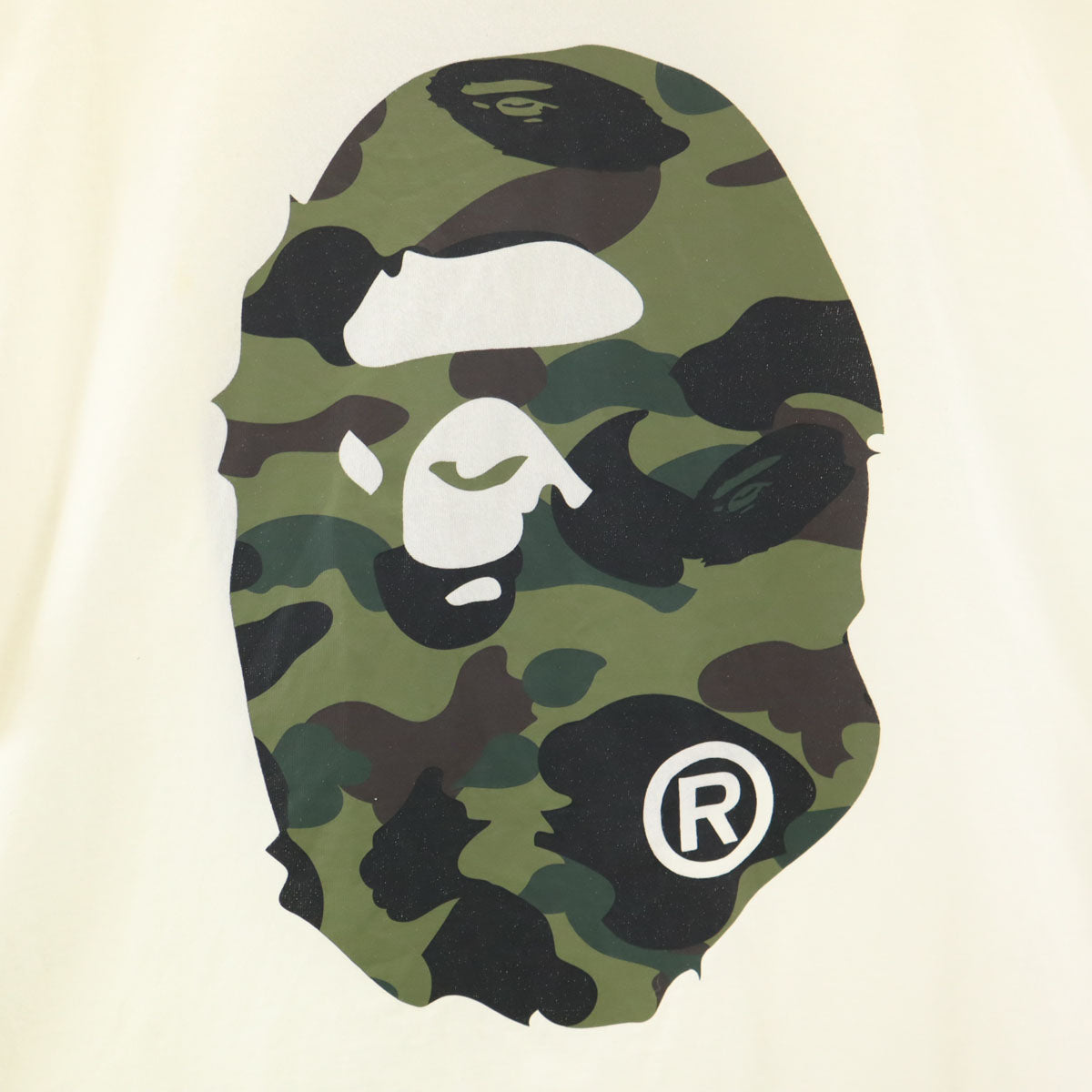 A BATHING APE アベイシングエイプ 半袖 Tシャツ 2XL ホワイト ビッグサイズ メンズ
