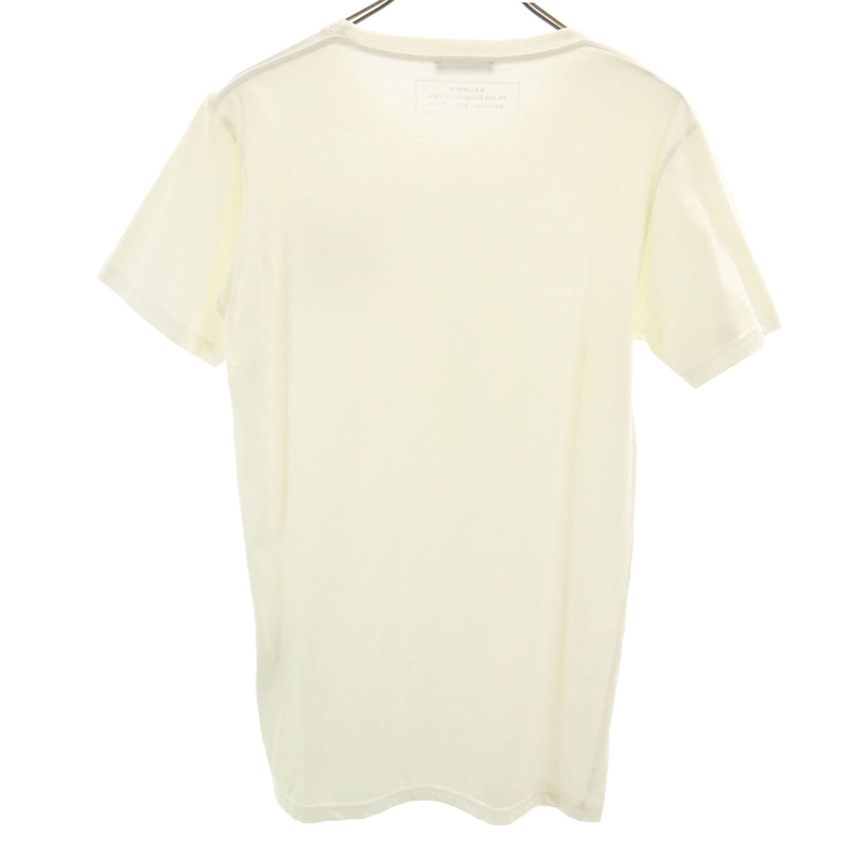 BALMAIN バルマン 半袖 Tシャツ S ホワイト メンズ