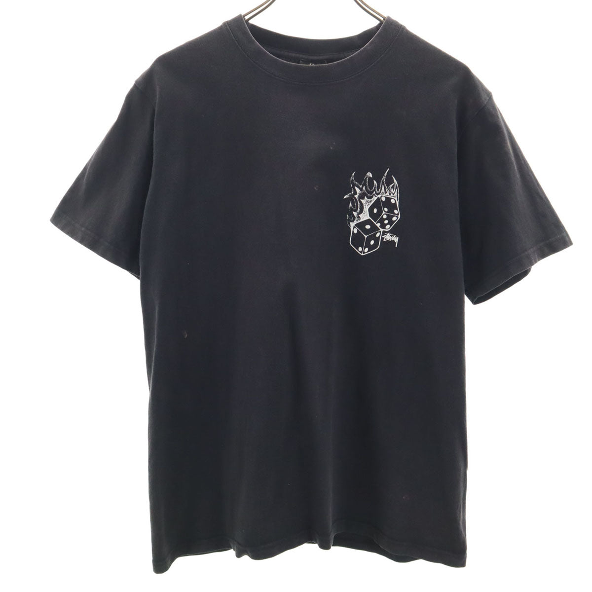 STUSSY ステューシー 半袖 Tシャツ M ブラック メンズ