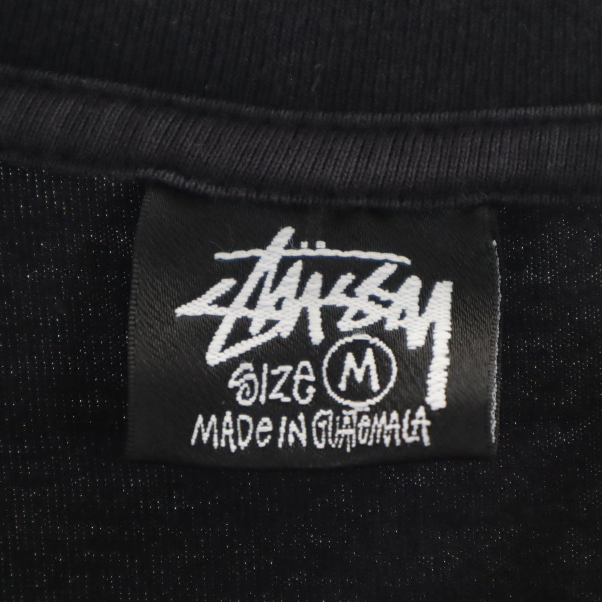 STUSSY ステューシー 半袖 Tシャツ M ブラック メンズ