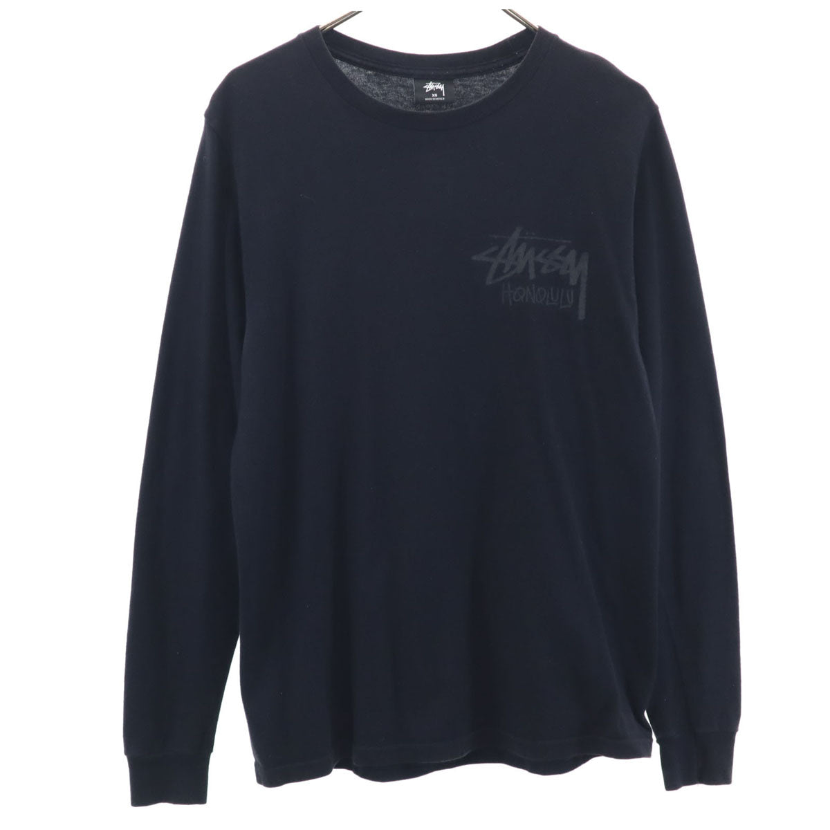 STUSSY ステューシー 長袖 Tシャツ XS ブラック ロンT メンズ