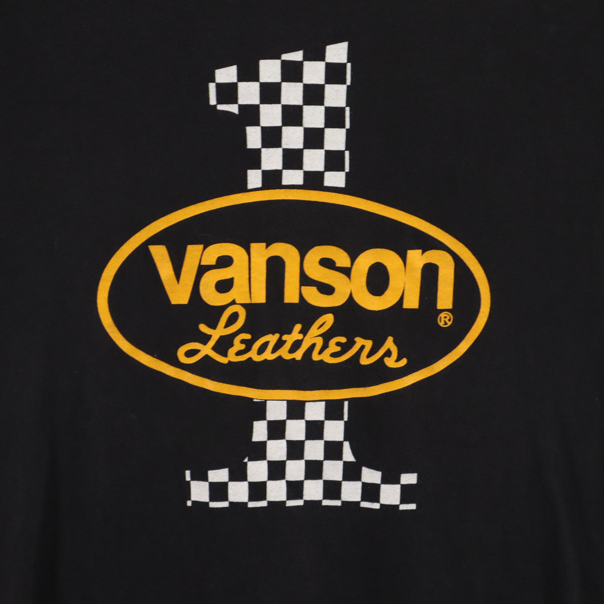 VANSON バンソン USA製 長袖 Tシャツ S ブラック メンズ