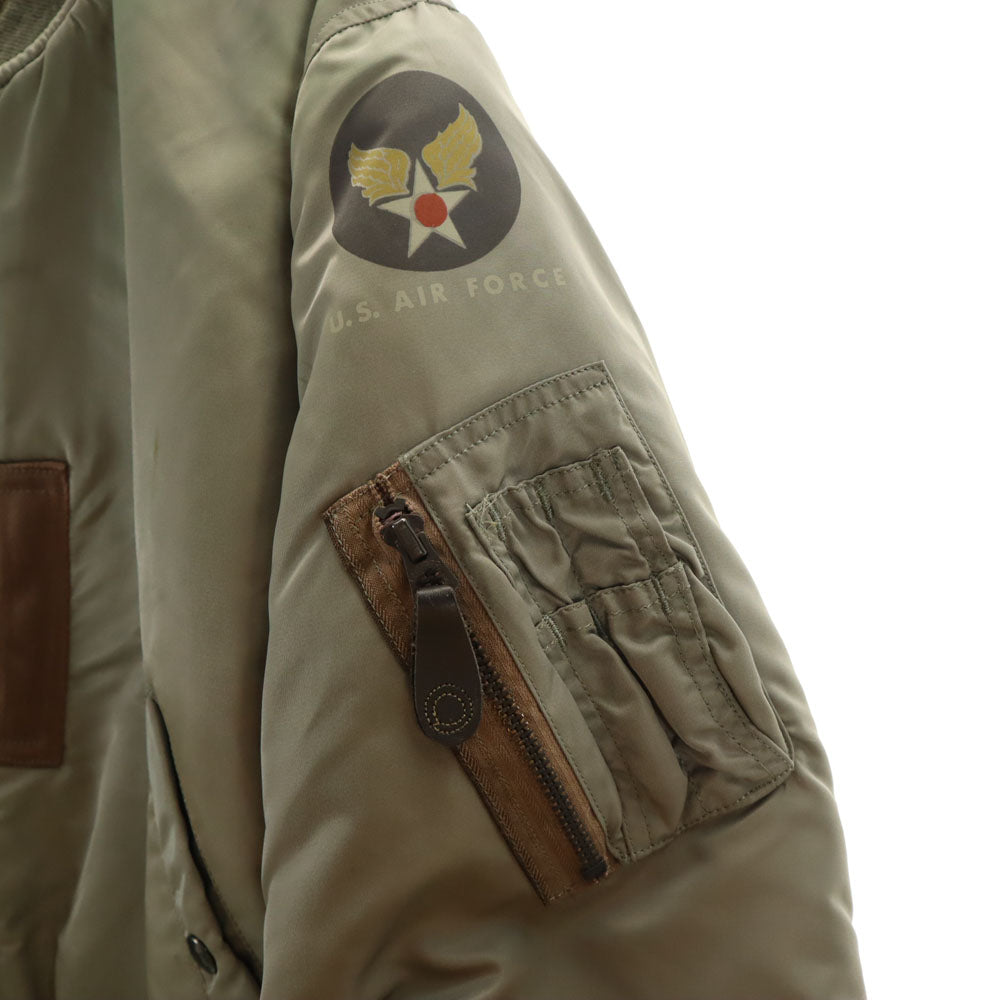 バズリクソンズ MA-1 フライトジャケット M セージグリーン Buzz Rickson's 中綿入り メンズ