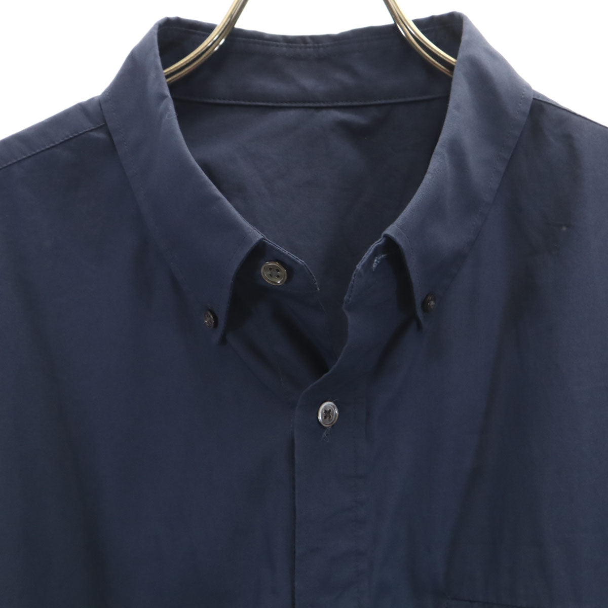 FreshService フレッシュサービス 長袖 ボタンダウンシャツ F ネイビー メンズ