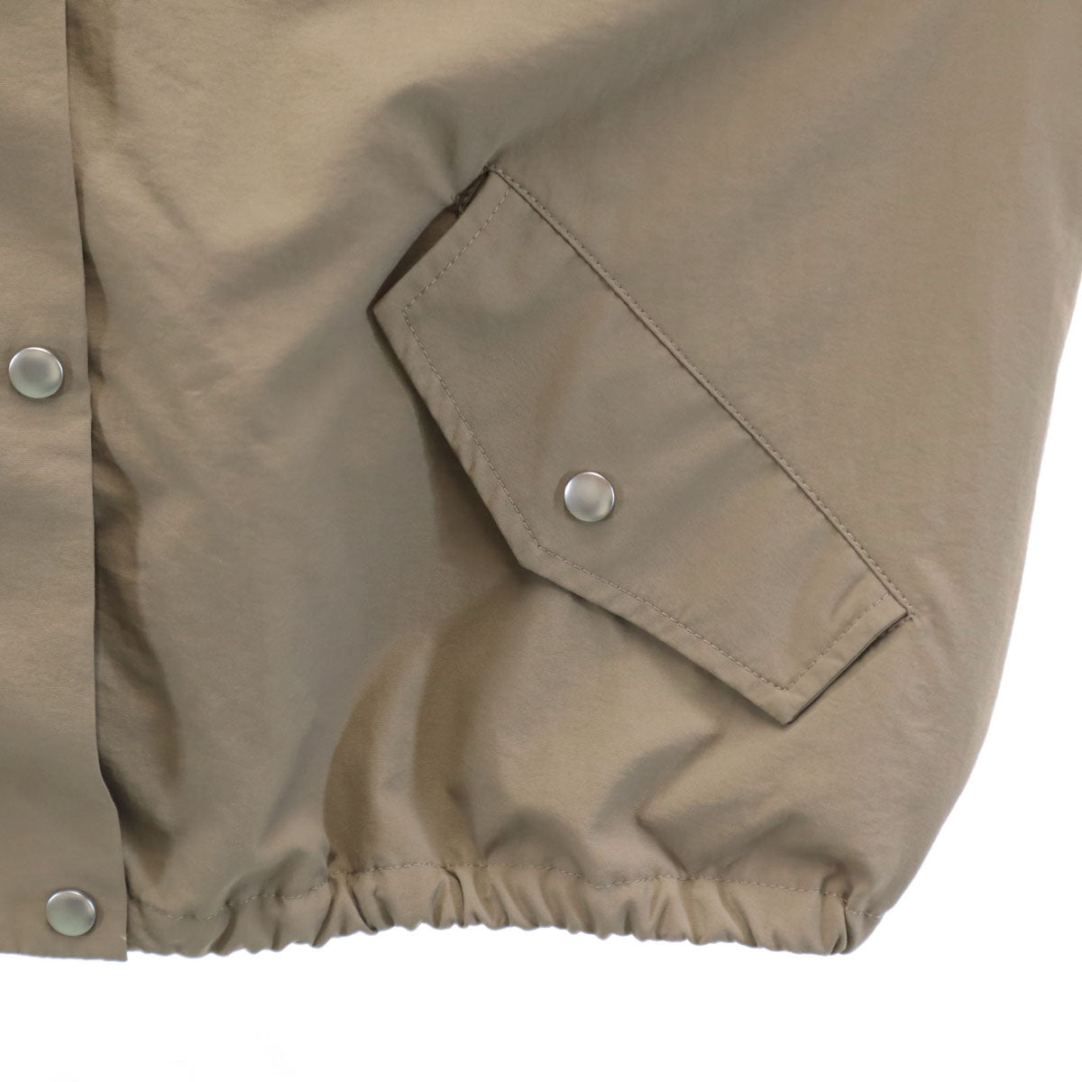 THE SHOP TK ザショップティーケー ノーカラードロスト ブルゾン S アッシュブラウン系 レディース