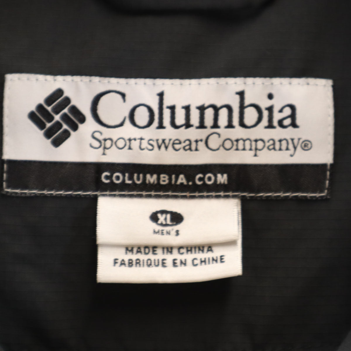 Columbia コロンビア フードジャケット XL チャコールグレー アウトドア メンズ